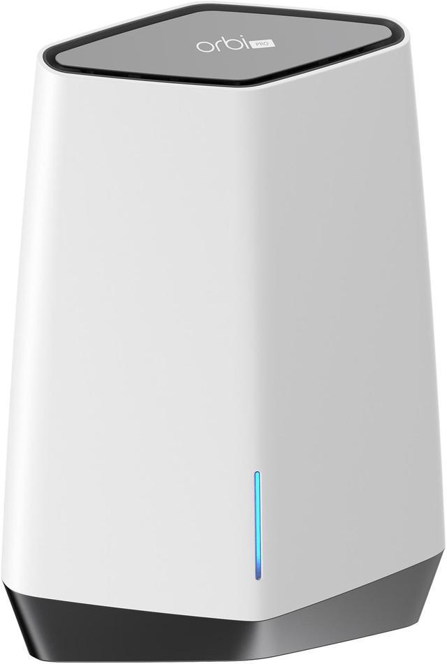NETGEAR Orbi Pro WiFi 6 Tri-band Mesh-system (SXK80) | Router med 1  satellitextender för företag eller hemmet | Täckning upp till 350 m2 och  mer än 60