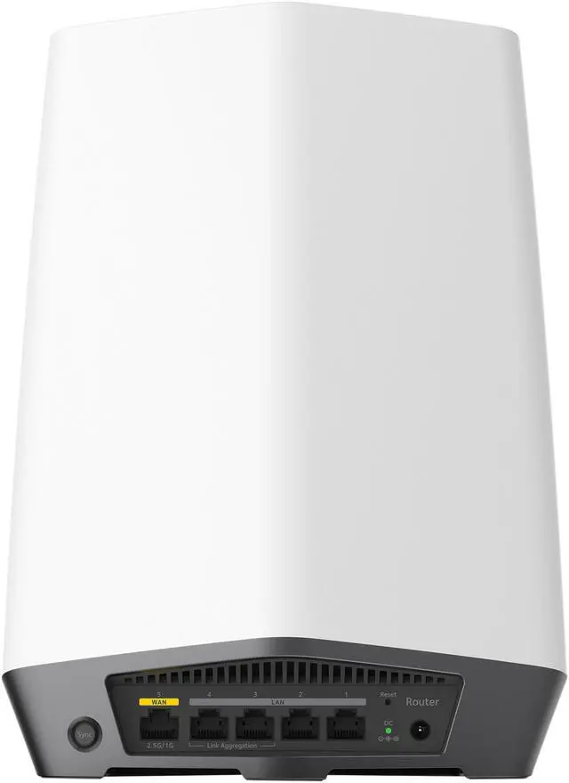 Alt view image 5 of 10 - NETGEAR Orbi Pro WiFi 6 Tri-band Mesh System (SXK80) | Router with 1 Satellite Extender for Business or Home | Coverage up to 6,000 sq. ft. and 60+ Devices | AX6000 802.11 AX (up to 6Gbps)