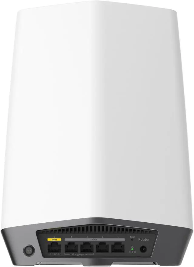 Alt view image 9 of 10 - NETGEAR Orbi Pro WiFi 6 Tri-band Mesh System (SXK80) | Router with 1 Satellite Extender for Business or Home | Coverage up to 6,000 sq. ft. and 60+ Devices | AX6000 802.11 AX (up to 6Gbps)