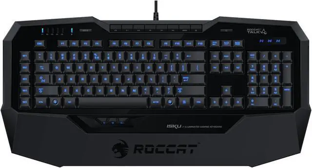 Main image of ROCCAT ISKU Illuminated Gaming Keyboard, Black