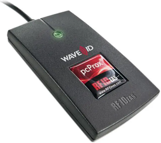 Main image of RF Ideas RDR-6082AKU-C16 pcProx 125 kHz 82 Series HID™ Prox Pearl Desktop USB