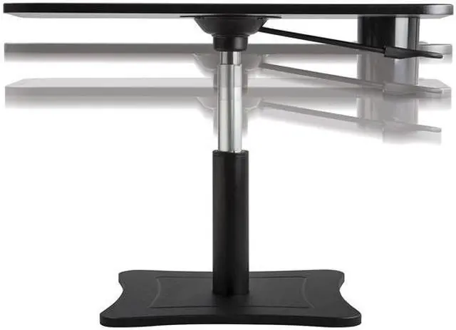 Alt view image 2 of 4 - Victor DC240B High Rise Height Adjustable Laptop Stand with Storage Cup (Black)