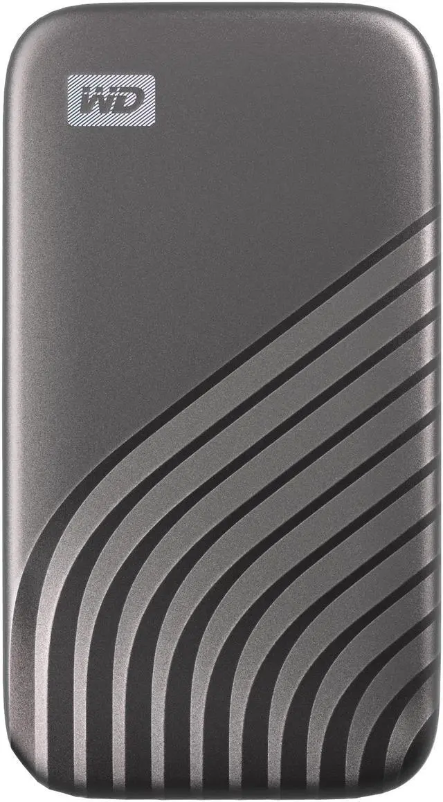 Alt view image 8 of 13 - WD 1TB My Passport SSD External Portable Drive, Gray, Up to 1,050 MB/s - WDBAGF0010BGY-WESN