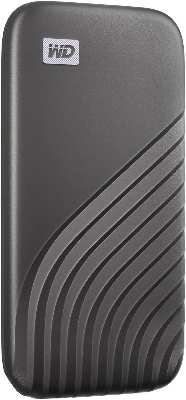 Alt view image 9 of 13 - WD 1TB My Passport SSD External Portable Drive, Gray, Up to 1,050 MB/s - WDBAGF0010BGY-WESN