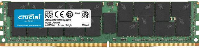 Crucial 64GB 288-Pin DDR4 2666 (PC4 21300) Load Reduced DIMM Model  CT64G4LFQ4266