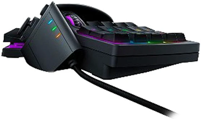 Alt view image 2 of 4 - Razer Tartarus v2 Gaming Keypad: Mecha-Membrane Key Switches - 32 Programmable Keys - Customizable Chroma RGB Lighting - Programmable Macros - Classic Black