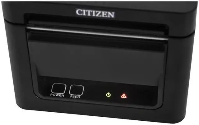 Alt view image 5 of 5 - Citizen CT-E351 Compact Thermal POS Printer, Front Exit, Serial, USB, Black - CT-E351RSU-BK