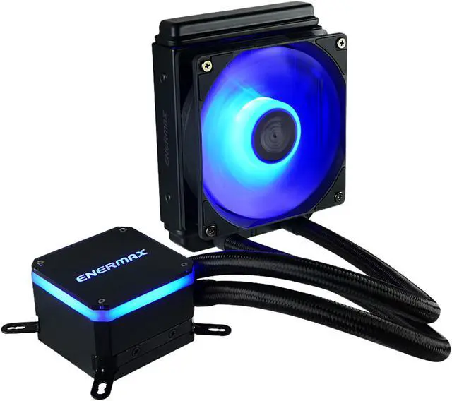 Alt view image 3 of 7 - Enermax LIQMAX III 120 RGB, All-in-one CPU Liquid Cooler for AM4 & AM5 / LGA 1700/1200/1151, 120mm Radiator, Dual-Chamber Water Block, RGB Fan - AM5 & LGA1700 Ready