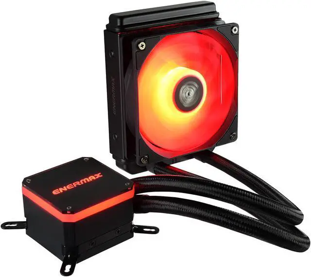 Alt view image 4 of 7 - Enermax LIQMAX III 120 RGB, All-in-one CPU Liquid Cooler for AM4 & AM5 / LGA 1700/1200/1151, 120mm Radiator, Dual-Chamber Water Block, RGB Fan - AM5 & LGA1700 Ready