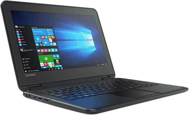 Alt view image 3 of 9 - Lenovo N23 (80YS0003US) Chromebook Intel Celeron N3060 (1.60 GHz) 4 GB Memory 16 GB eMMC 11.6" Chrome OS