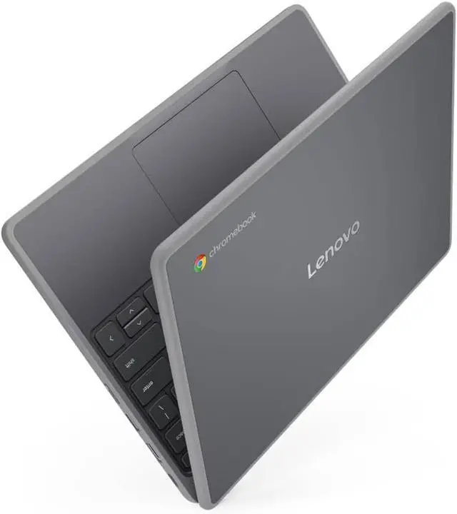 Alt view image 2 of 7 - Lenovo Chromebook 100e Gen 5 M89 83T60008US 11.6" Touchscreen Chromebook - HD - MediaTek Kompanio 540 - 8 GB - 64 GB Flash Memory - English (US) Keyboard - Luna Gray