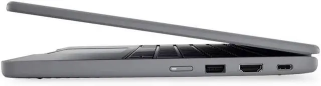 Alt view image 5 of 7 - Lenovo Chromebook 100e Gen 5 M89 83T60008US 11.6" Touchscreen Chromebook - HD - MediaTek Kompanio 540 - 8 GB - 64 GB Flash Memory - English (US) Keyboard - Luna Gray
