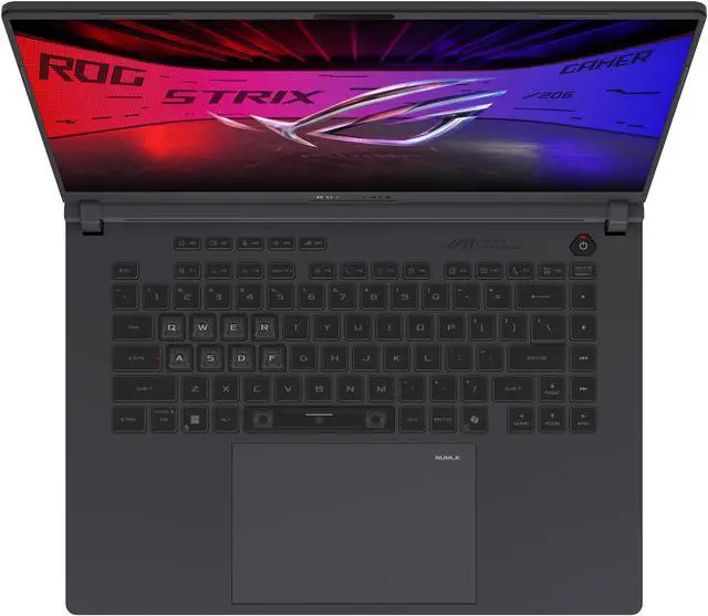 Alt view image 4 of 15 - ASUS ROG Strix G16 (2025) Gaming Laptop, 16" FHD+ 16:10 165Hz/3ms, NVIDIA GeForce RTX 5050, Intel Core i5-13450HX, 16GB DDR5-5600, 1TB PCIe Gen 4 SSD, Wi-Fi 7, Windows 11 Home, G615JH-DS54