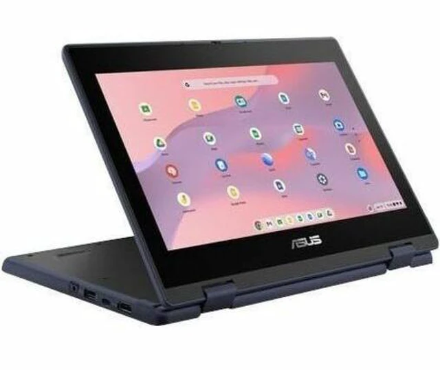 Alt view image 3 of 6 - Asus Chromebook CZ11 Flip CZ1104FM4A-YZ84T 11.6" Touchscreen Rugged Convertible Chromebook - Octa-core - 8 GB - 64 GB Flash Memory - ChromeOS - MediaTek Kompanio 540 Chip