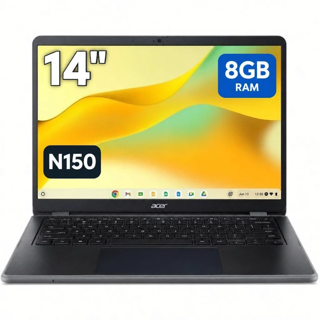 Main image of Acer Chromebook 514 C937T C937T-C0AM 14" Touchscreen N150 8GB 128GB NXJJWAA005