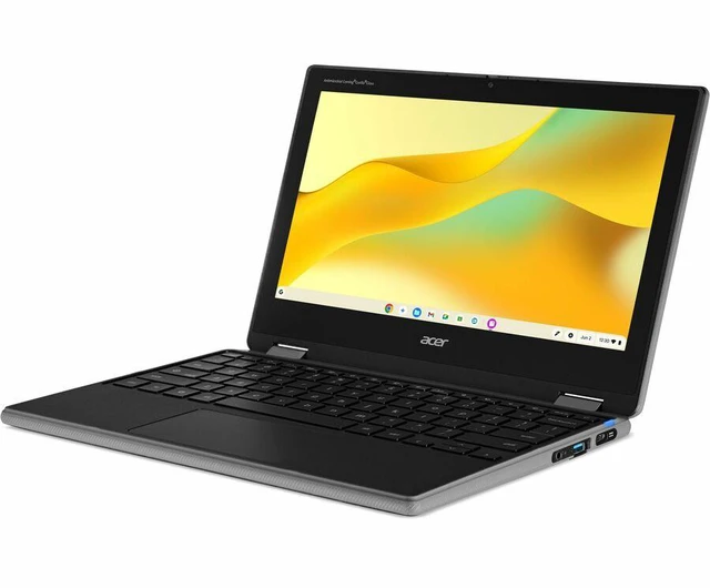 Alt view image 3 of 6 - Acer Chromebook Spin 311 R725T-84ZN 11.6" Touchscreen Rugged Convertible Chromebook - MediaTek MT8 MT8189GV/AZ - 8 GB - 64 GB Flash Memory - ChromeOS - Webcam - Wi-Fi 7 - NX.JW9AA.002