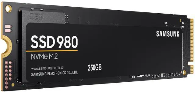Alt view image 3 of 4 - SAMSUNG 980 M.2 2280 250GB PCI-Express 3.0 x4, NVMe 1.4 V-NAND MLC Internal Solid State Drive (SSD) MZ-V8V250B/AM