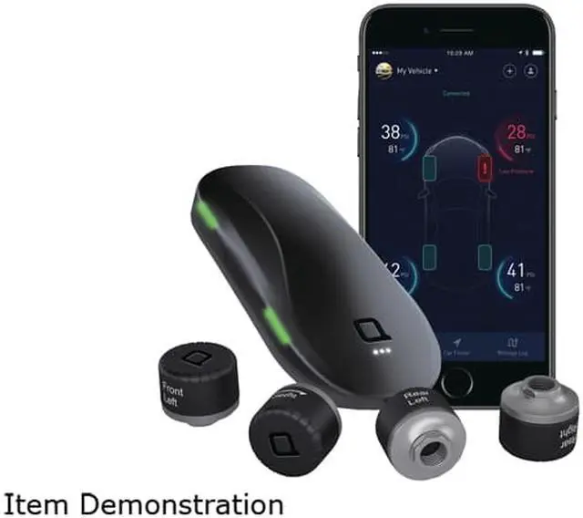 Main image of Nonda ZUS Smart Tire Safety Monitor - Black