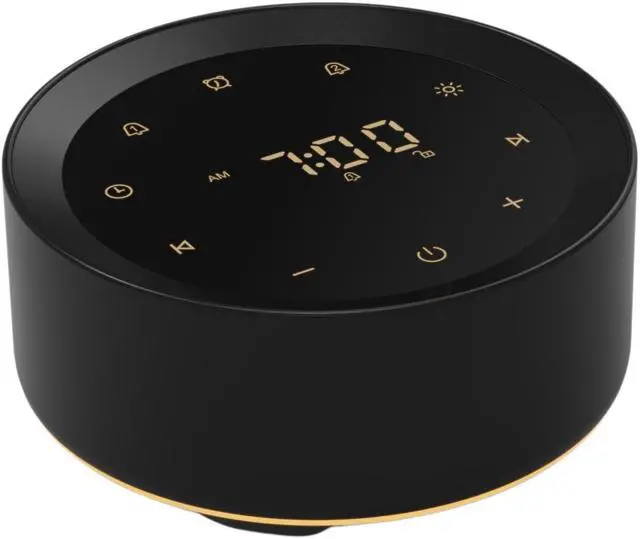 Main image of Letsfit SP1 Sleep Sound Machine & Alarm Clock with Ambient Lighting - Black