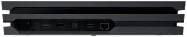 Alt view image 3 of 5 - Sony PlayStation 4 Pro - Game Pad Supported - Wireless - Black - AMD Radeon - 3840 x 2160 - 16:9 - 2160p - Blu-ray Disc Player - 1 TB HDD - Gigabit Ethernet - Bluetooth - Wireless LAN - HDMI - USB ...