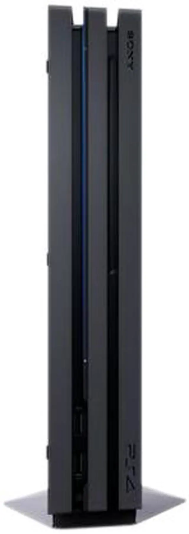 Alt view image 4 of 5 - Sony PlayStation 4 Pro - Game Pad Supported - Wireless - Black - AMD Radeon - 3840 x 2160 - 16:9 - 2160p - Blu-ray Disc Player - 1 TB HDD - Gigabit Ethernet - Bluetooth - Wireless LAN - HDMI - USB ...