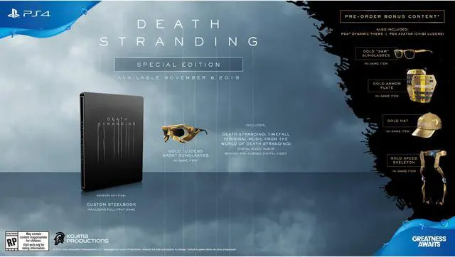 Main image of Death Stranding Special Edition - PlayStation 4
