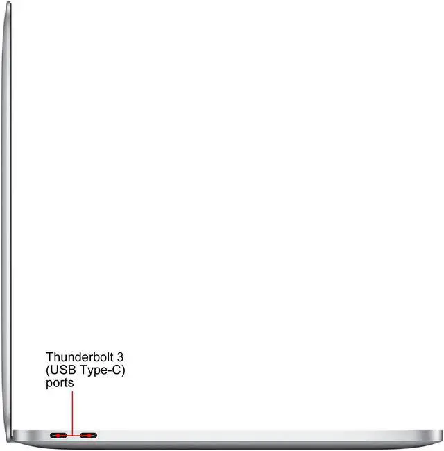 Alt view image 6 of 7 - Apple MacBook Pro 2019 Intel Core i5 Quad-Core 1.4 GHz 8GB RAM 256GB SSD 13.3" Mac OS MUHR2LL/A