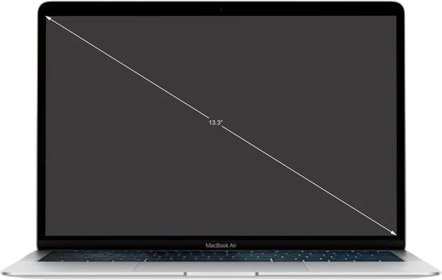 Alt view image 2 of 6 - Apple MacBook Air MREA2LL/A 13.3" 8GB 128GB Intel Core i5-8210Y, Silver