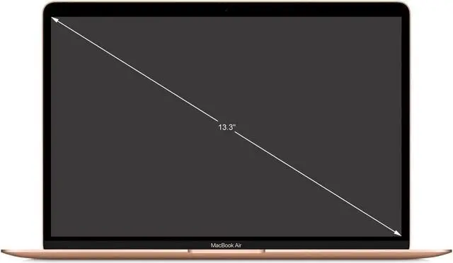 Alt view image 2 of 8 - Apple MacBook Air MWTL2LL/A 13.3" 8GB 256GB Intel Core i3-1000NG4 X2 1.1GHz, Gold