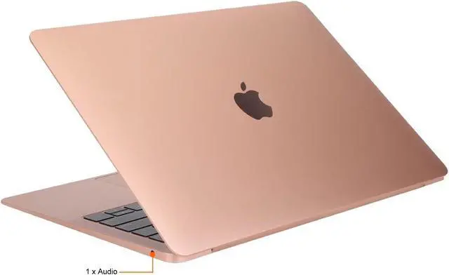 Alt view image 7 of 8 - Apple MacBook Air MWTL2LL/A 13.3" 8GB 256GB Intel Core i3-1000NG4 X2 1.1GHz, Gold