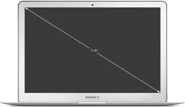 Alt view image 2 of 3 - Apple MacBook Air MD712LL/B 11.6" 4GB 256GB SSD Core™ i5-4260U 1.4GHz Mac OSX, Silver
