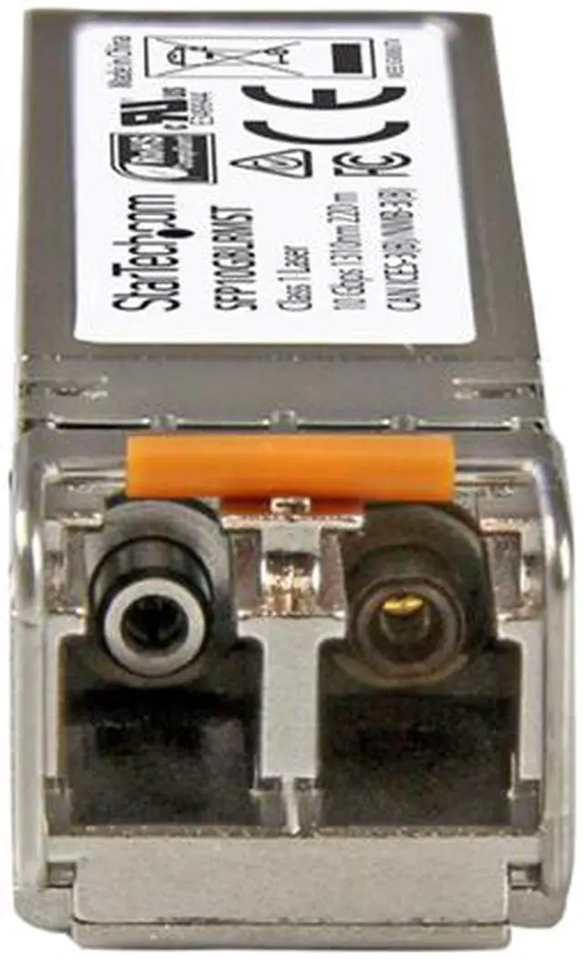 Alt view image 3 of 4 - StarTech.com SFP10GBLRMST 10GBASE-LRM SFP+ Transceiver Module - 10 Gbps - 220 m - MSA Compliant Fiber SFP+