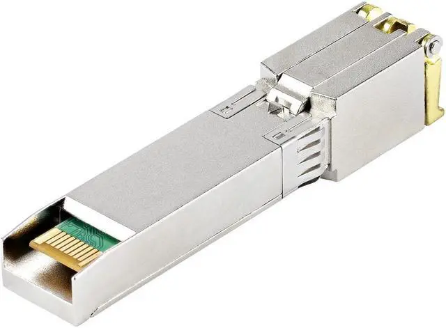 Alt view image 5 of 5 - StarTech.com MSA Uncoded SFP+ Module - 10GBASE-T - 10GE Gigabit Ethernet SFP+ SFP to RJ45 Cat6/Cat5e Transceiver Module - 30m