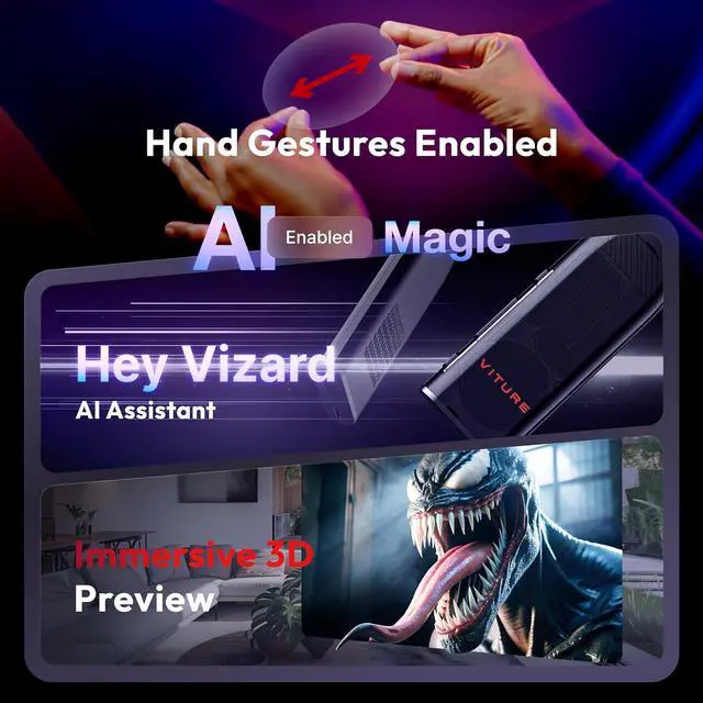 Alt view image 8 of 8 - VITURE Pro Neckband (12GB RAM +256GB Storage)