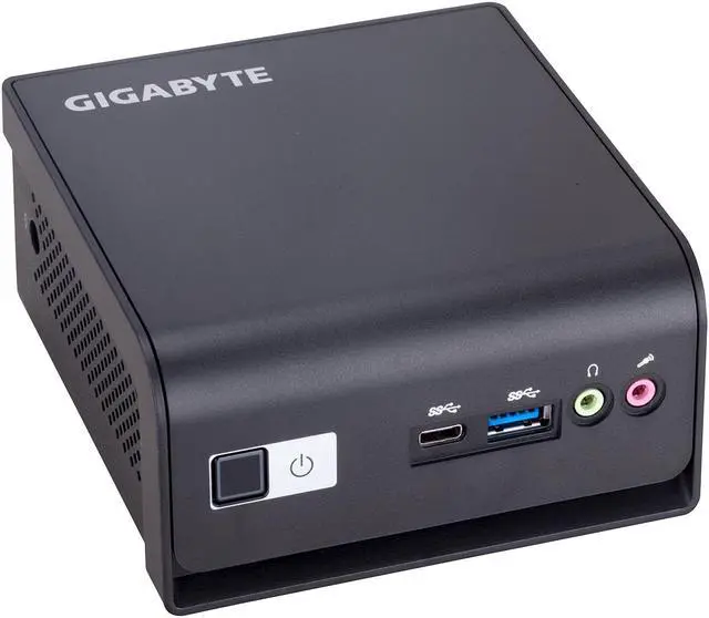 Alt view image 2 of 5 - GIGABYTE BRIX GB-BMCE-4500C Black Ultra PC Kit (barebone Mini PC) with Intel® Celeron® Processor N4500 - Memory and Storage Sold Separately