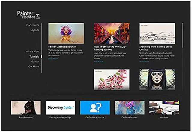 Alt view image 6 of 6 - Corel CA Painter Essentials 6 Digital Art Suite - En/Fr