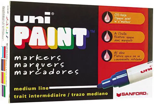 Alt view image 5 of 5 - Permanent Marker, Medium Bullet Tip, Yellow 63605
