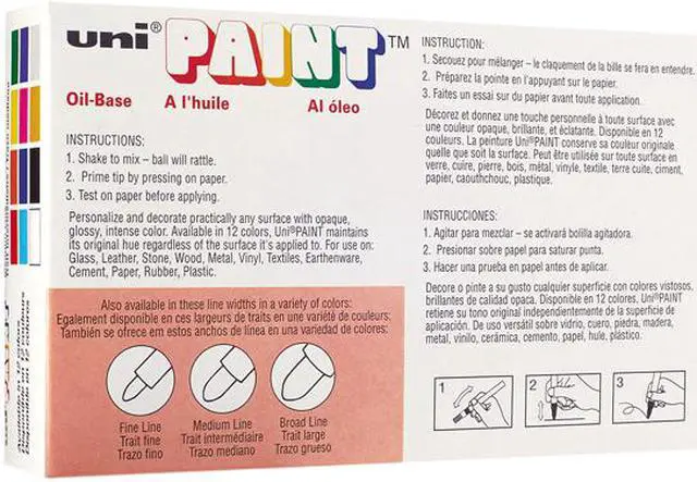 Alt view image 4 of 5 - Permanent Marker, Medium Bullet Tip, Yellow 63605