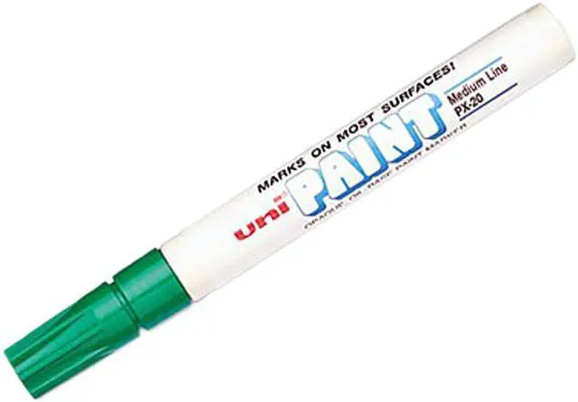 Main image of Permanent Marker, Medium Bullet Tip, Green 63604