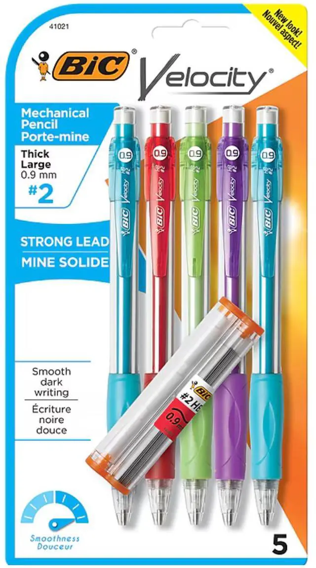 Main image of BIC Velocity Mechanical Pencil, 0.9mm Thick Point