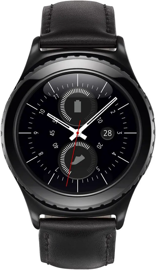 Alt view image 2 of 5 - Samsung Gear S2 Classic, Heart Rate, Activity Tracking Smartwatch, Black (SM-R7320ZKAXAC)