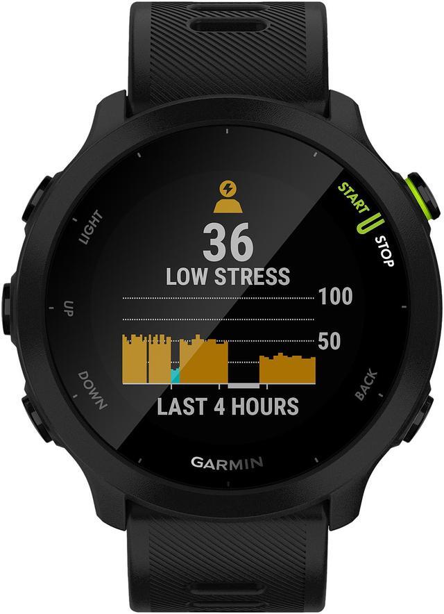 Alt view image 5 of 9 - Garmin Forerunner 55, Black | GPS Smart Watch 010-02562-00