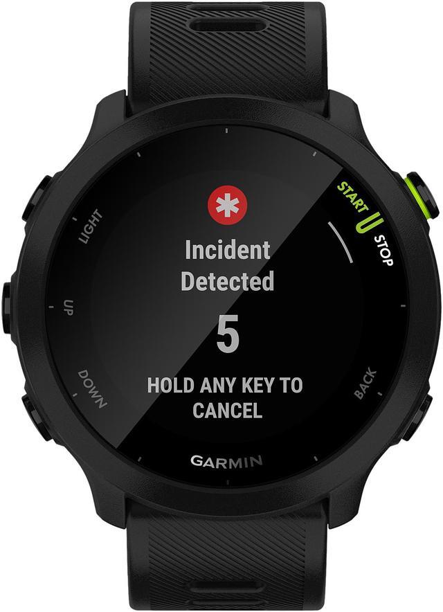 Alt view image 6 of 9 - Garmin Forerunner 55, Black | GPS Smart Watch 010-02562-00