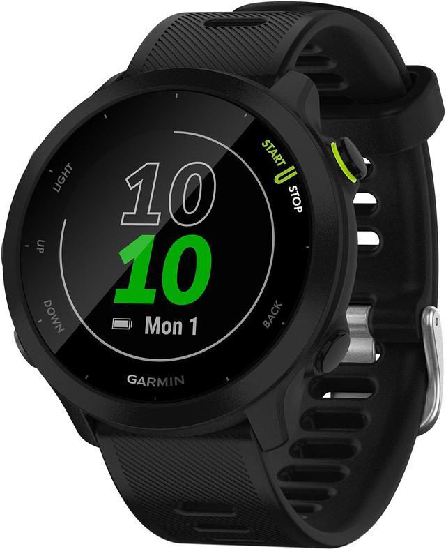 Garmin Forerunner 55 GPS Running Smart Watch with Fitness Tracking - Black  