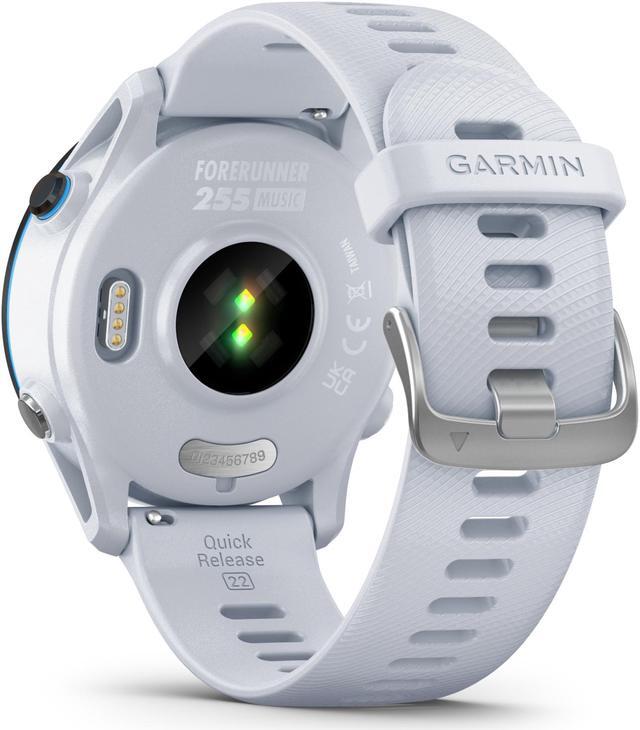 Alt view image 2 of 4 - Garmin Forerunner 255 Music, Whitestone | Smart Watch 010-02641-21