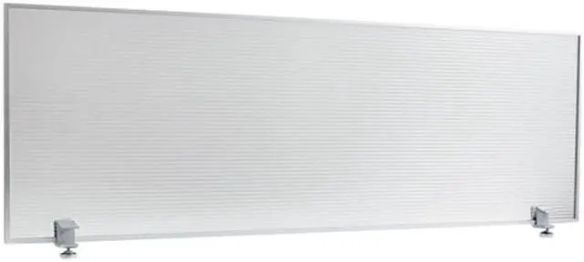 Main image of Alera Polycarbonate Privacy Panel 47w x 18h Silver PP4718