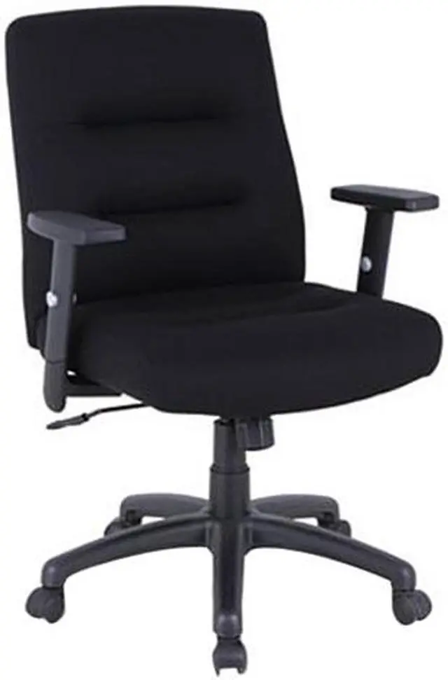 Main image of Alera ALERA KESSON SERIES PETITE OFFICE CHAIR, SUPPORTS UP TO 300 LBS., BLACK SEAT/BLACK BACK, BLACK BASE ALEKS4010
