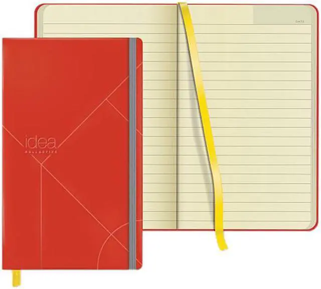 Main image of TOPS Idea Collective Medium Hardbound Journal, Wide Rule, Red