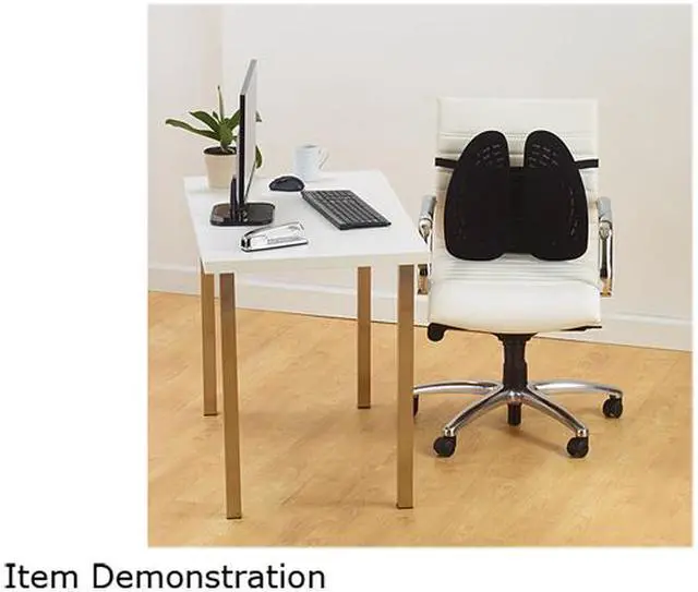 Alt view image 11 of 11 - Kensington K60412WW SmartFit Conform Back Rest - Black