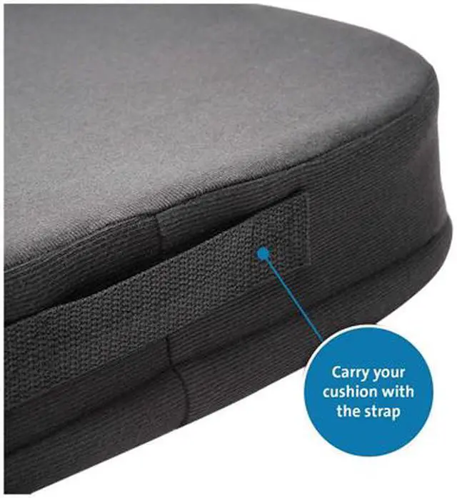 Alt view image 2 of 6 - Kensington ERGONOMIC MEMORY FOAM SEAT